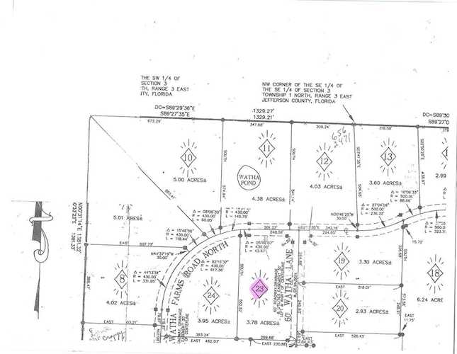 Lot 23 Watha Ln Monticello, FL 32344 in Hiawatha Farms Photo 1