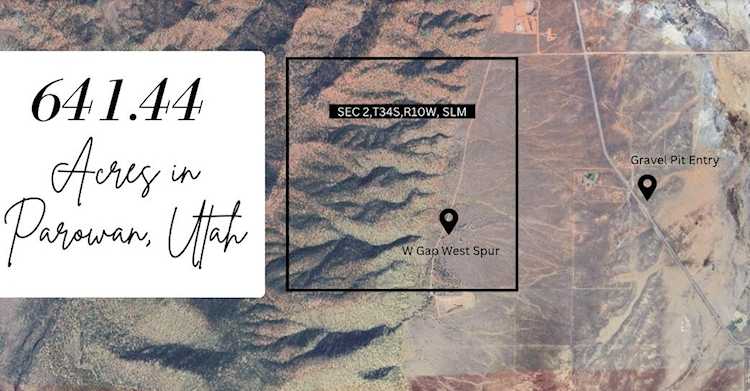Sec 2,T34s,R10w, Slm Parowan, UT 84761