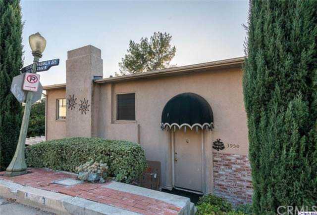 3950 Franklin Avenue Los Feliz, CA 90027