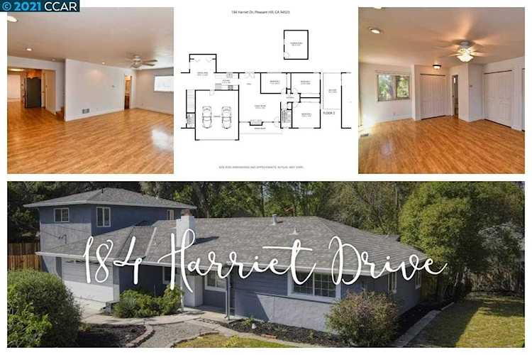 184 Harriet Pleasant Hill, CA 94523