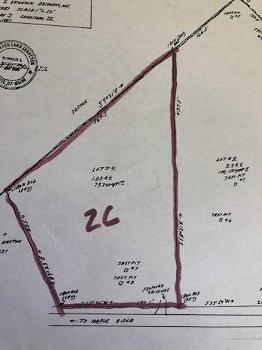 Lot 2C Carsley RdHarrisonME04040lot for sale Photo 1