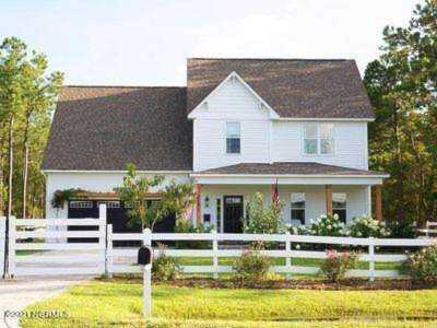 Home For Sale At 516 Sound Road, Holly Ridge NC 28445 $399,900 Photo 1