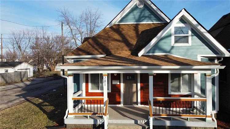 281 N Warman Ave Indianapolis, IN 46222 | MLS 21834288 Photo 1