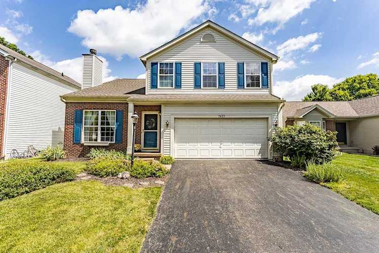 For Sale: $367,400 A home for sale for sale at 7423 Burson Springs Court Westerville, OH 43082 - Delaware. MLS 222022305 - Beautiful home in desirable Covington Meadows! Ideal location on a cul-de-sac with wonderful rear... Photo 1