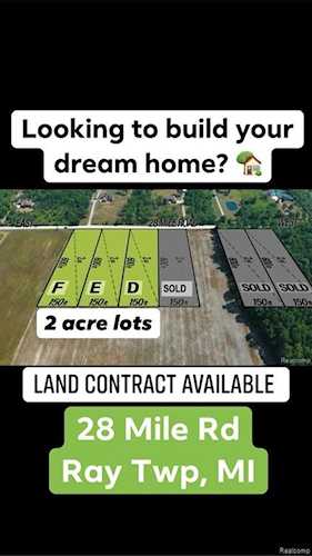 0-D 28 Mile Rd Lot D Ray Twp, MI 48096