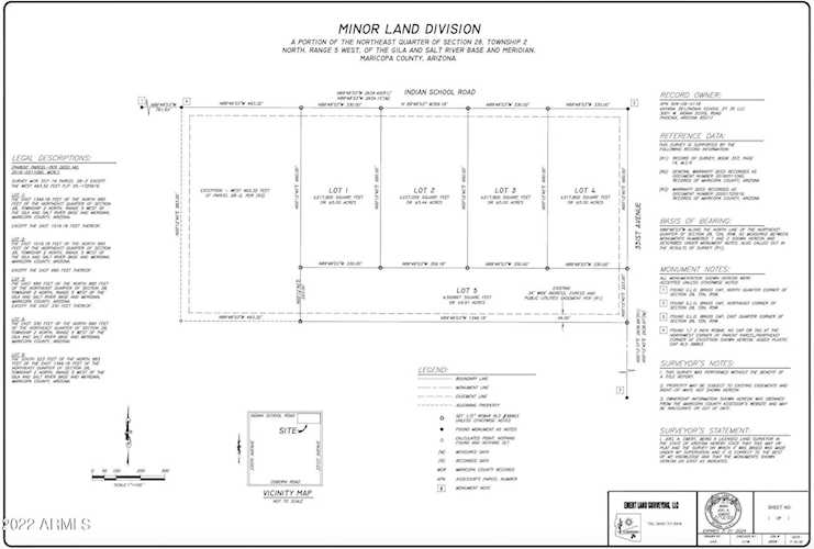 333rd Ave W Indian School Rd #Lot 5 Tonopah, AZ 85354 | MLS 6494910 Photo 1