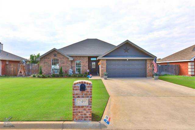 749 Swift Water Drive Abilene, TX 79602