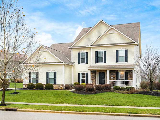 For Sale: $792,000 A home for sale for sale at 7168 Cabernet Court Dublin, OH 43016 - Union. MLS 222044041 - Welcome Home! This beautiful Tartan West home boasts 4 spacious bedrooms, and three and a half... Photo 1