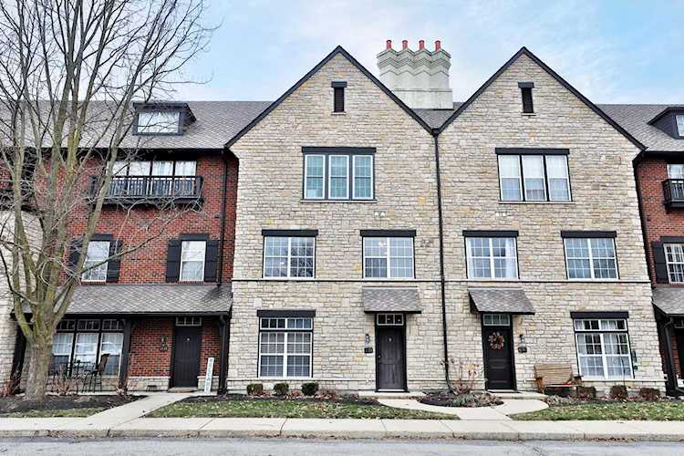 For Sale: $220,000 A condo for sale for sale at 6012 Inishmore Lane Dublin, OH 43017 - Franklin. MLS 223003022 - Turnkey condo with engineered hardwood flooring on the main level, granite counters, tile entry and... Photo 1