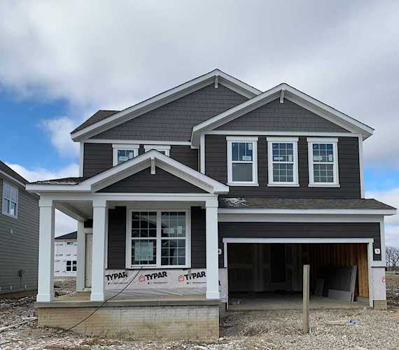 For Sale: $564,900 A home for sale for sale at 12023 Orion Drive Plain City, OH 43064 - Union. MLS 222040327 - ESTIMATED TO BE COMPLETE BY THE END OF FEBRUARY. This is a beautiful new 5 bed/3 bath home in... Photo 1