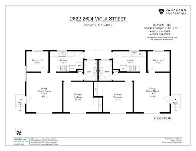 2624 Viola Street Oakland, CA 94619