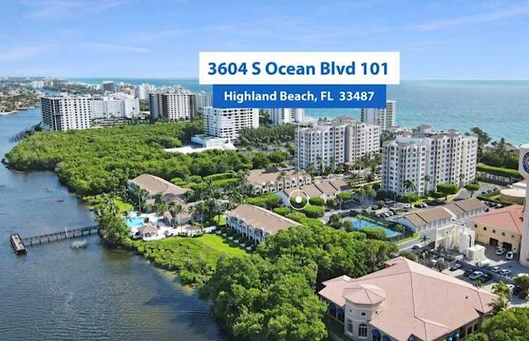 3604 S Ocean Boulevard #101 Highland Beach, FL 33487