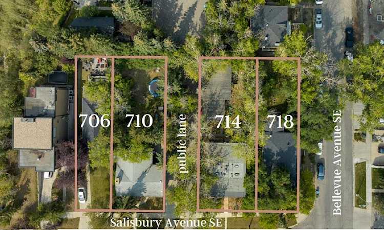 706, 710, 714, 718 Salisbury Ave SE Calgary, AB T2G 4J8