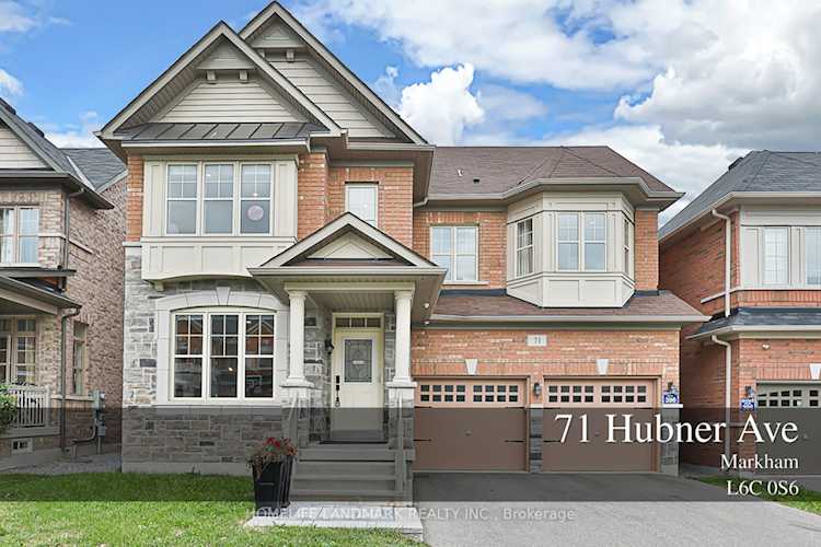 71 Hubner Ave Markham, ON L6C 0S6