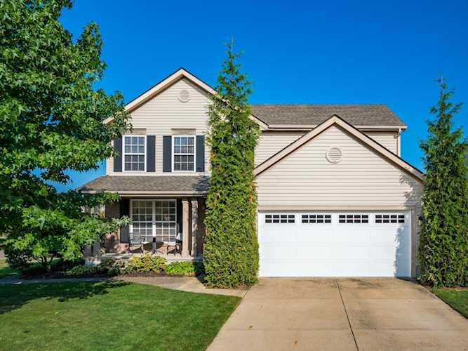 For Sale: $450,000 A home for sale for sale at 7188 Greenery Court Westerville, OH 43082 - Delaware. MLS 223030240 - This beautifully maintained home sits on a cul-de-sac in Sherbrook subdivision. It boasts 4 large... Photo 1