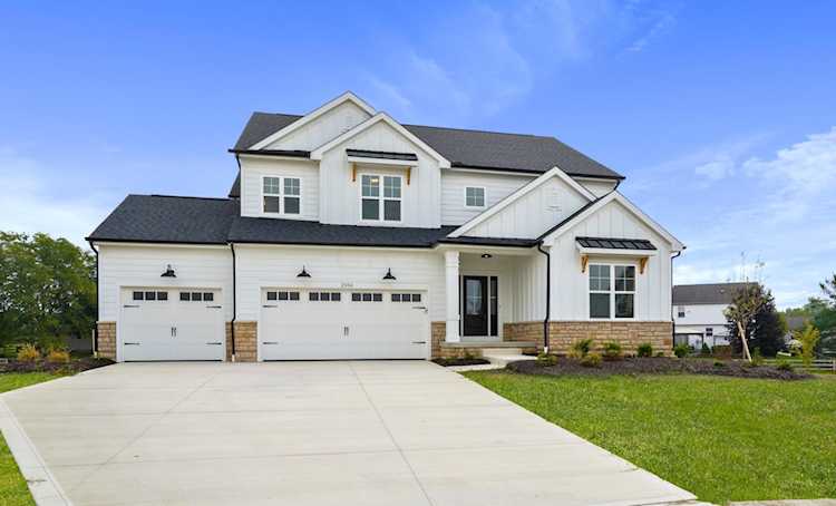 For Sale: $750,000 A home for sale for sale at 2356 Jaxton Court Lewis Center, OH 43035 - Delaware. MLS 223007582 - Welcome to this exquisite 5-bed, 3-bath custom-built home situated at the end of a cul-de-sac... Photo 1