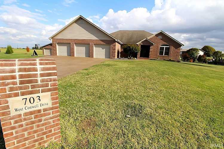 F.C. Tucker Emge Homes for Sale 703 W Conwell Drive Haubstadt IN