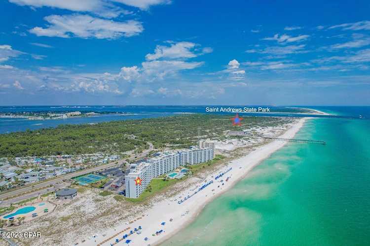 Moonspinner Apartments condo for sale located in Panama City Beach, FL.