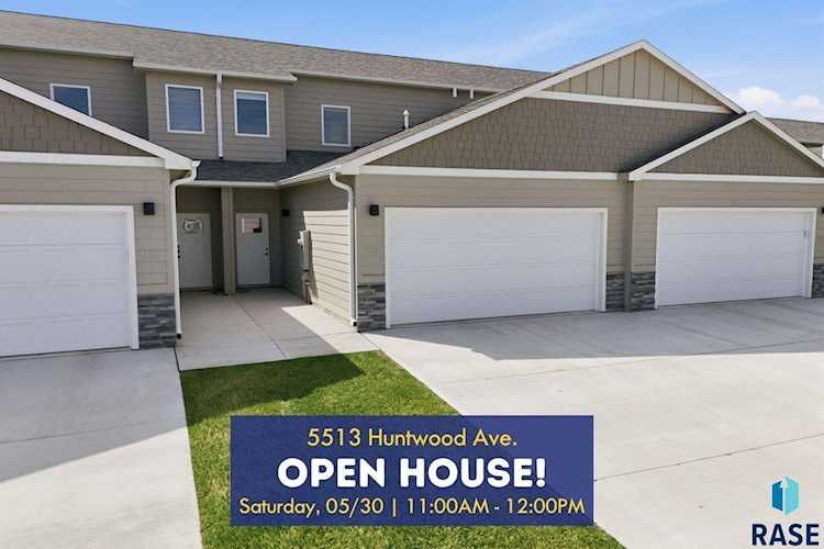 Exterior of 5513 S Huntwood Ave, Sioux Falls, SD