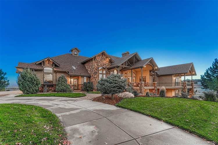 9565 Oak Springs Trl Homestead Ranch Huge Pikes Peak views and sophisticated luxury meet turnkey ranch living. Exceptional property... Franktown Douglas CO 80116 6071988 home for sale $5,000,000 6071988 Photo 1