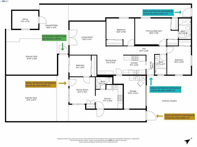 40431 40431 Blanchard St, Fremont, CA 94538